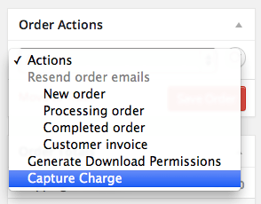 WooCommerce Intuit Payment Gateway Integration Capture Charge