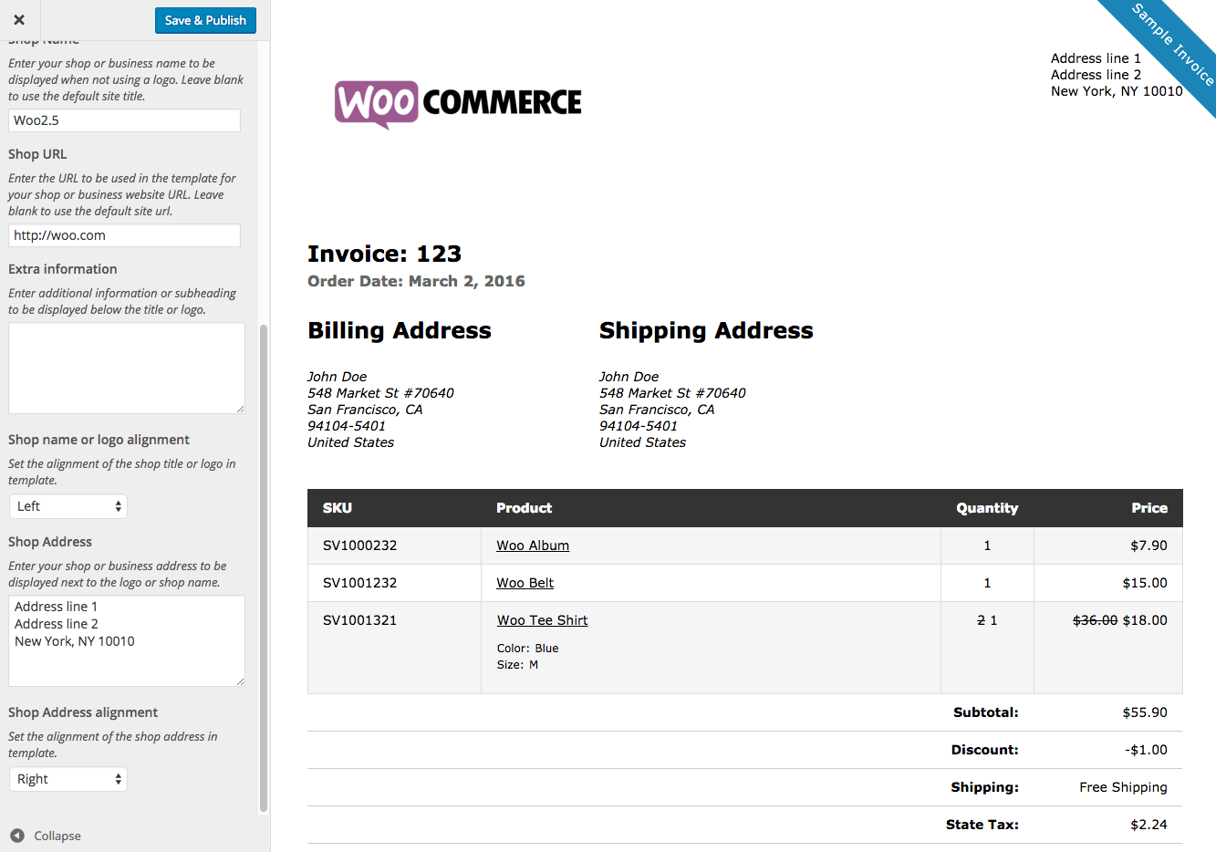 woocommerce print invoices and packing lists woocommerce