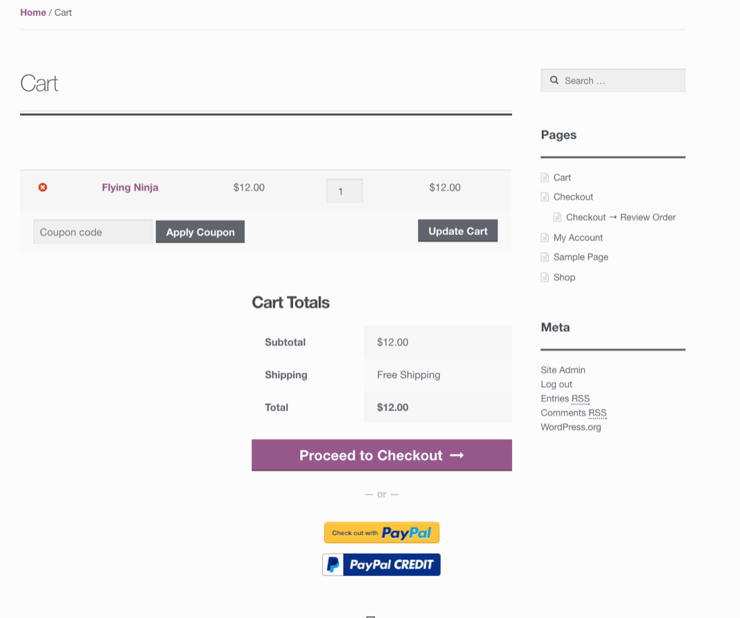 Paypal Checkout Woocommerce Docs