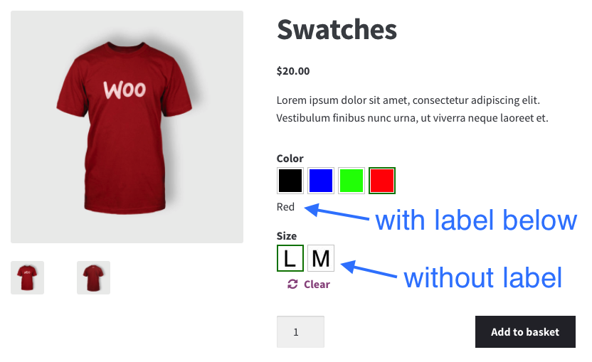 Woocommerce Variation Swatches And Photos Woocommerce Docs