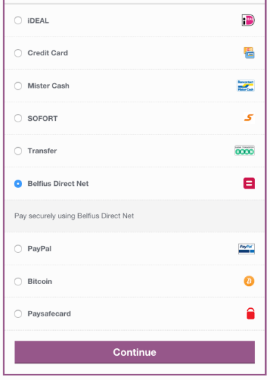 WooCommerce Mollie Payment Methods