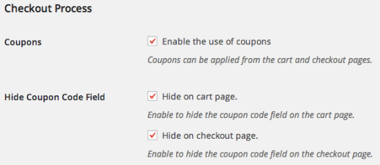 WooCommerce URL Coupons Hide Coupon Fields 