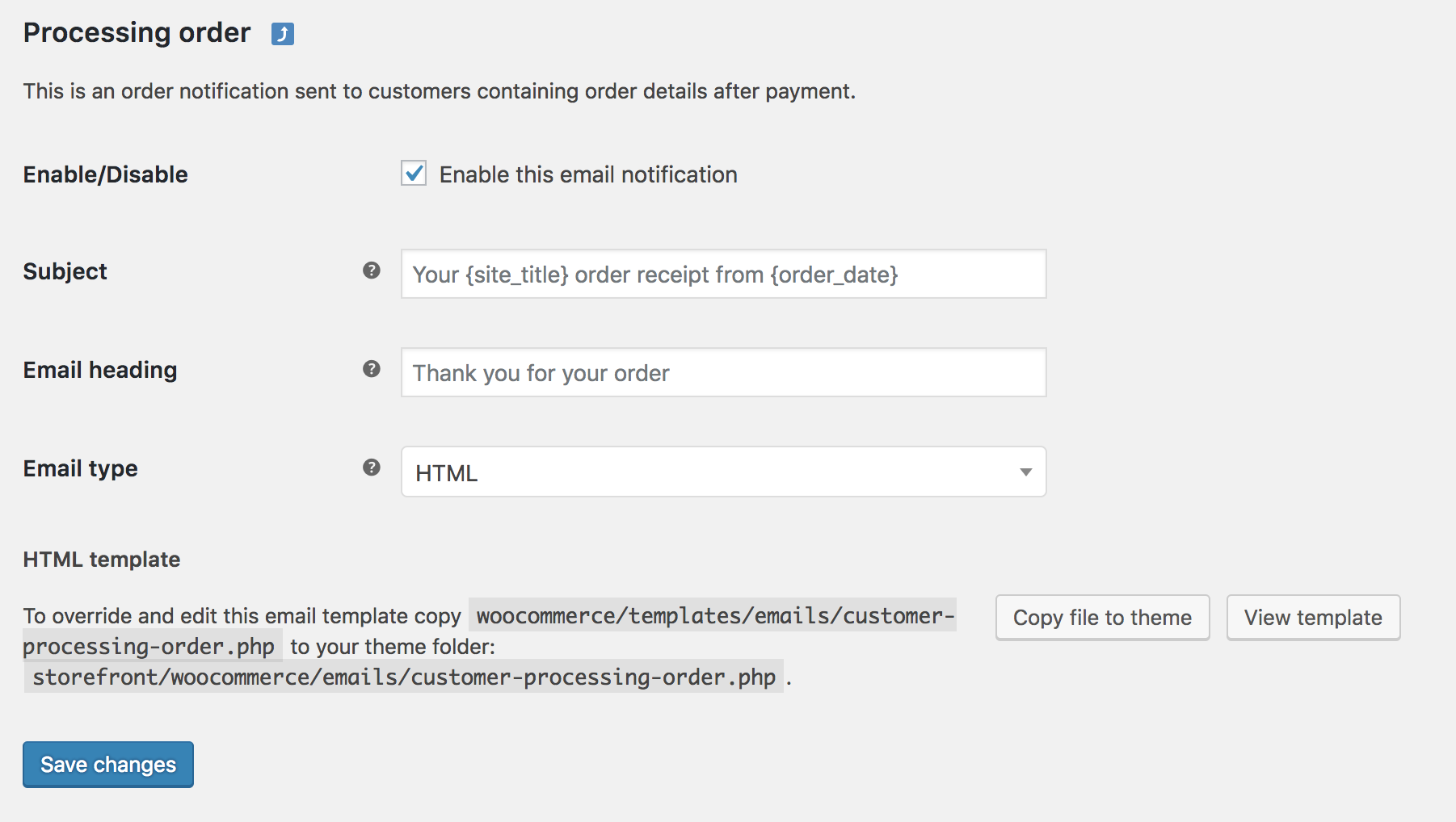 Email Faq Woocommerce Docs