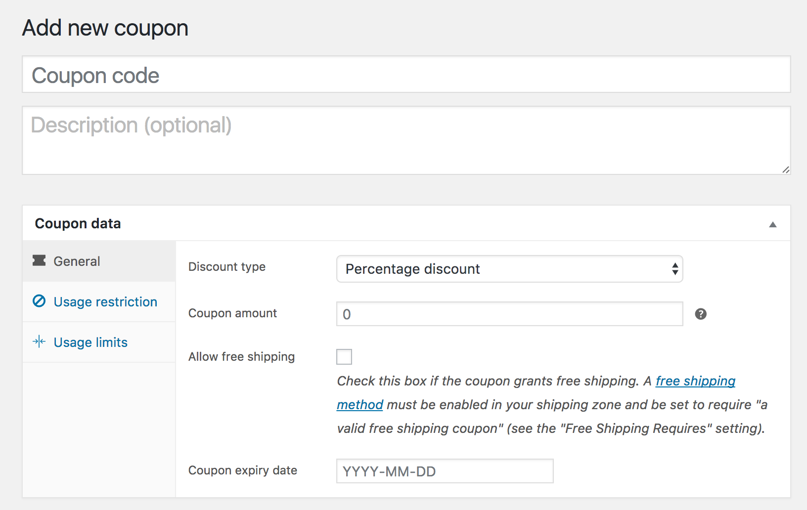 Coupon Management Woocommerce Docs 4084