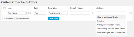 WooCommerce Admin Custom Order Fields add a field