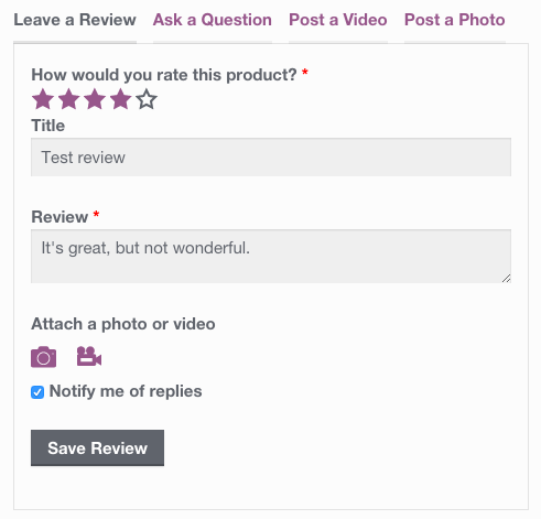WooCommerce Product Reviews Pro watch contribution