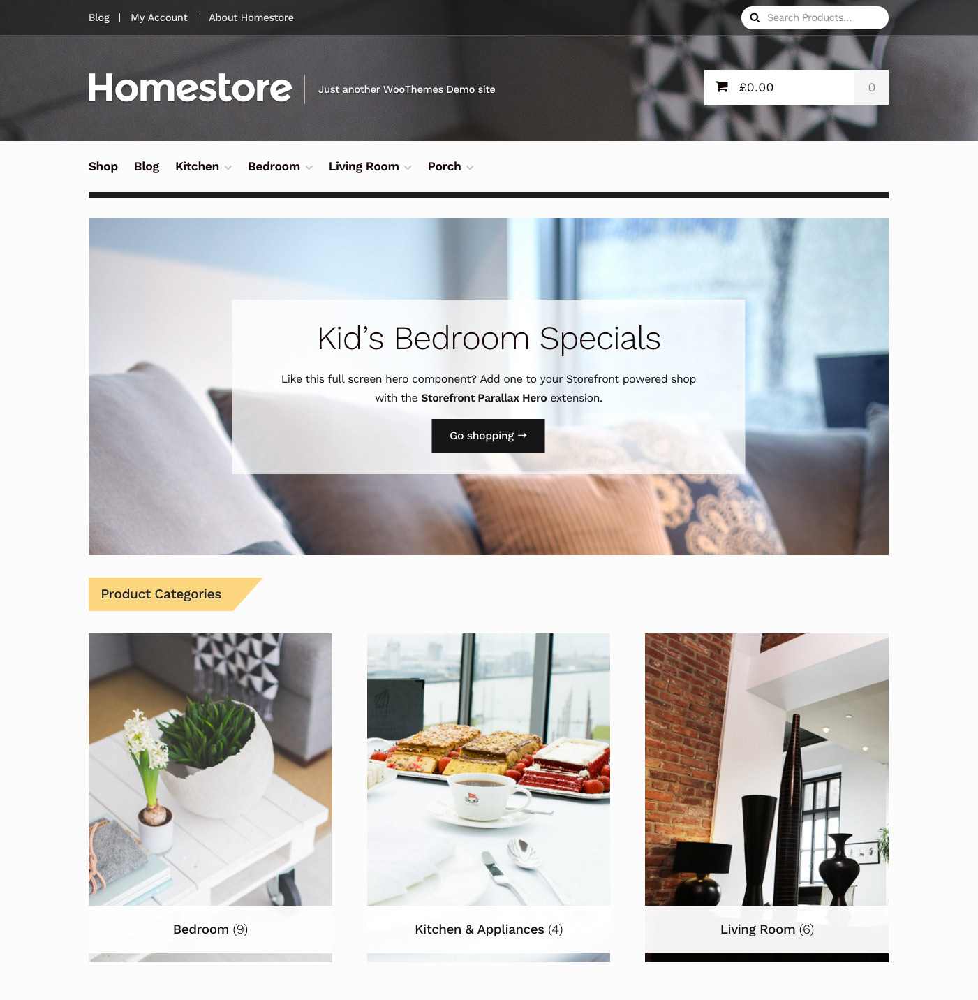 Download Homestore Storefront Child Theme Woocommerce Docs