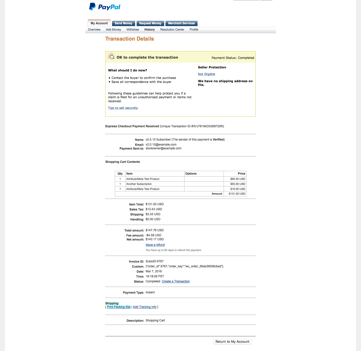 dispute paypal transaction via american express payment